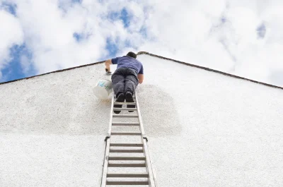Peinture extérieure à Flumet — façades et ravalement